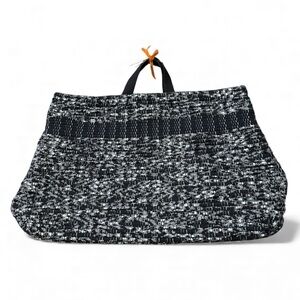 Applewood Rag Rug Bag Dollywood  black and white